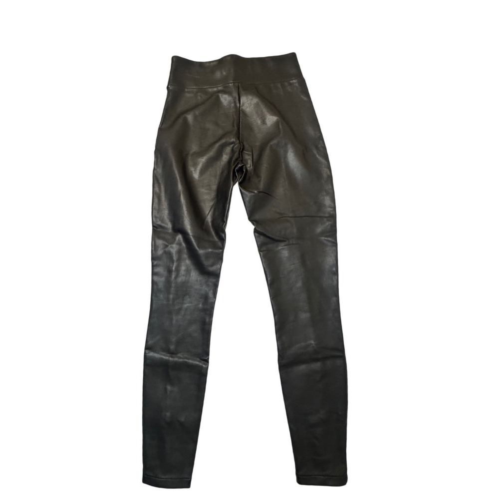 Abercrombie & Fitch Vegan Leather Ankle Zip Leggings XS High Rise Whimsigoth